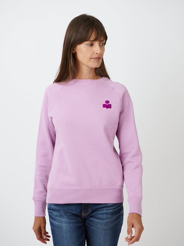 Isabel Marant Etoile | Milla Sweat Shirt in Lilac/Purple