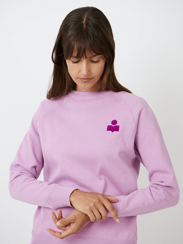 Isabel Marant Etoile | Milla Sweat Shirt in Lilac/Purple
