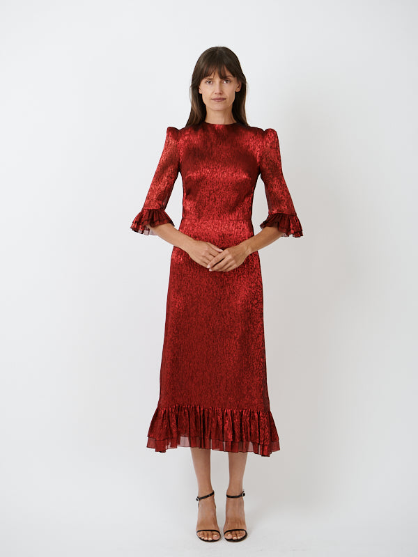 The Vampires Wife | The Falconetti Dress in Red