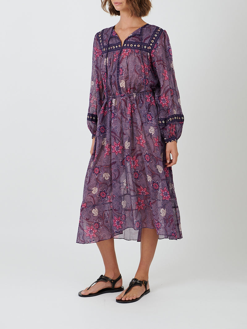 Marant Etoile | Greila Dress in Purple