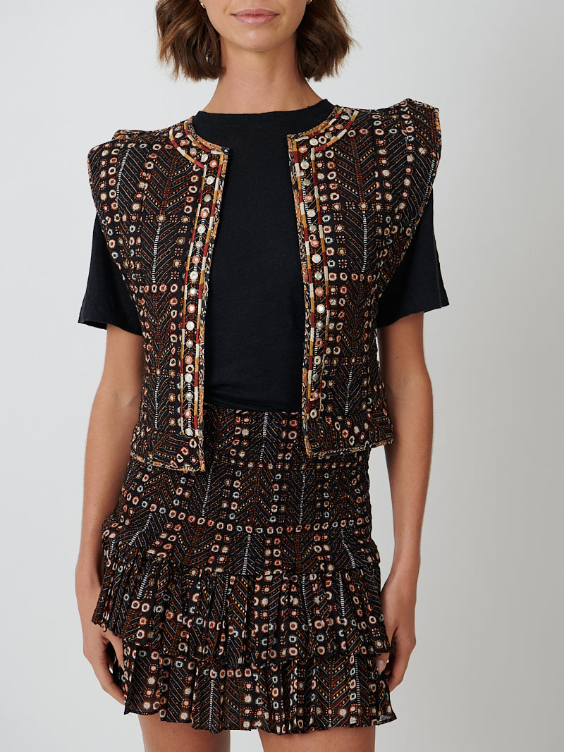 Marant Etoile | Cerza Jacket in Faded Black