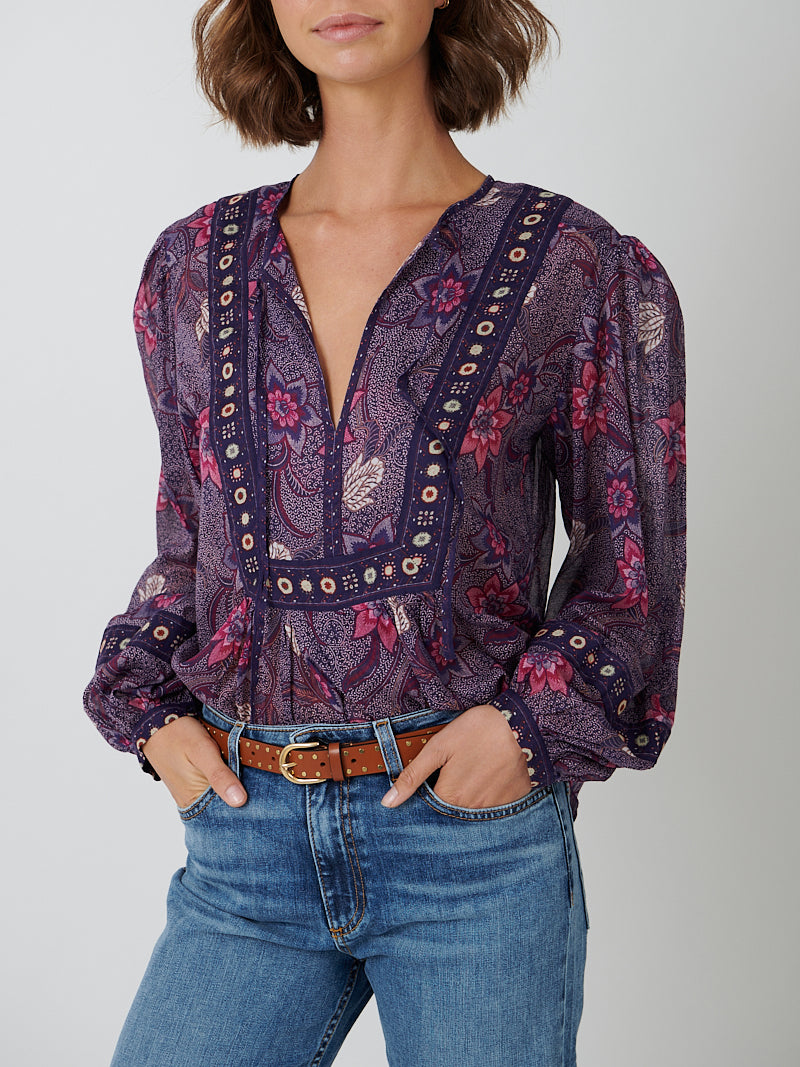 Marant Etoile | Gayle Top in Purple