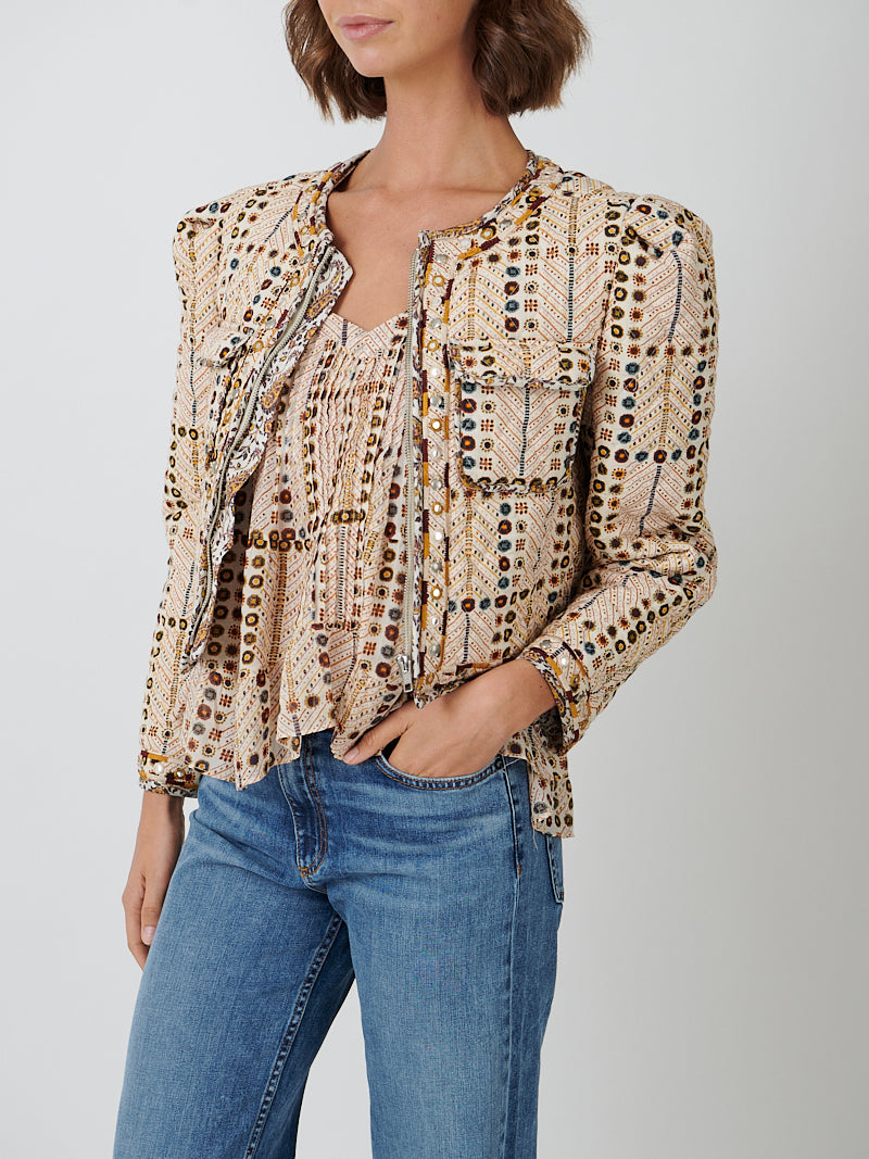 Isabel Marant | Christy Jacket in Ecru