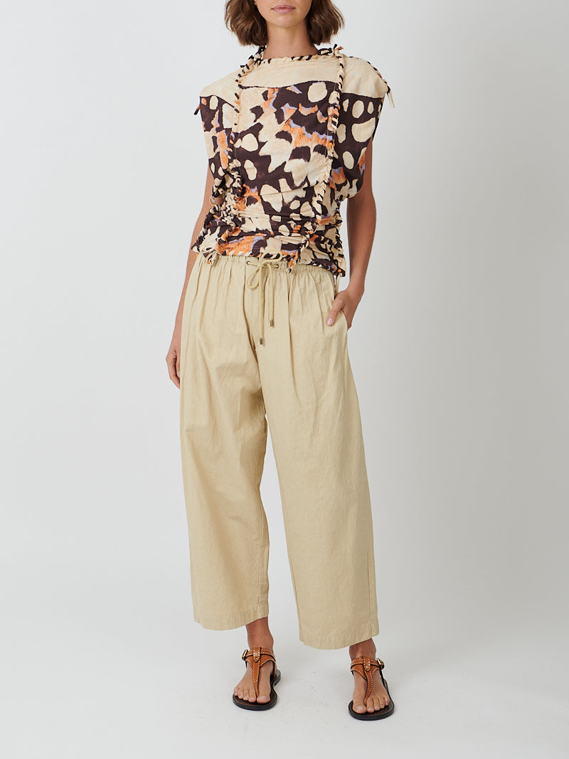 Isabel Marant Inayaf Pants in Ecru