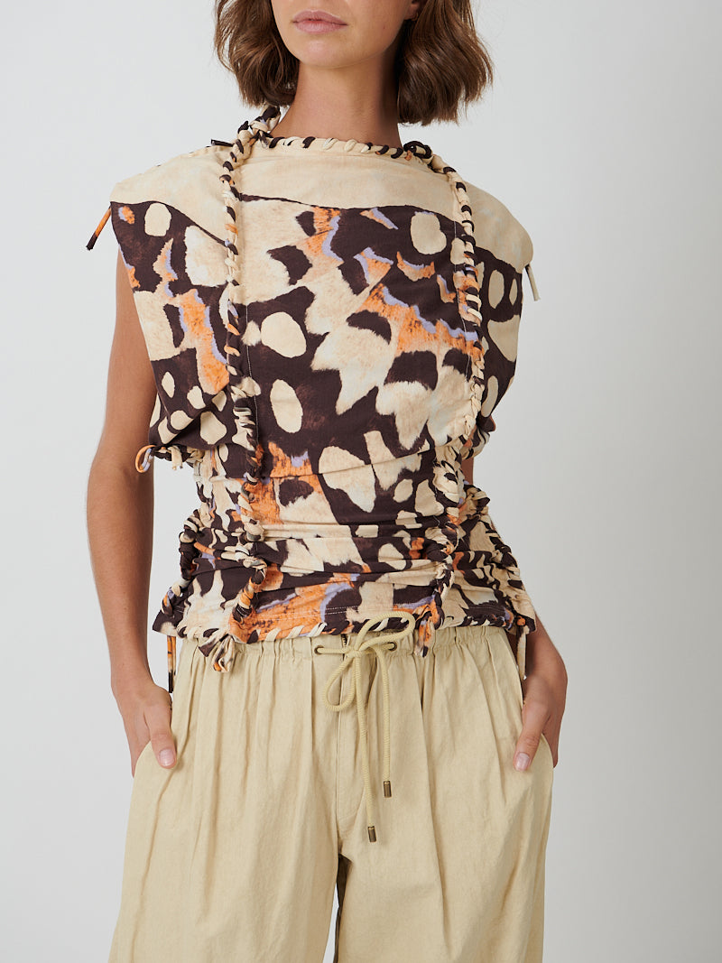 Isabel Marant | Zohra Top in Beige