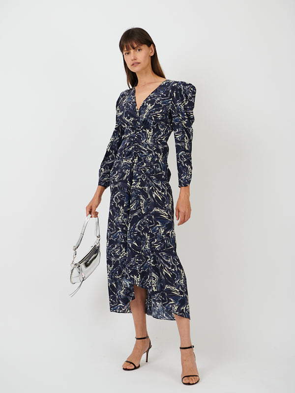 Isabel Marant Albini Dress in Midnight