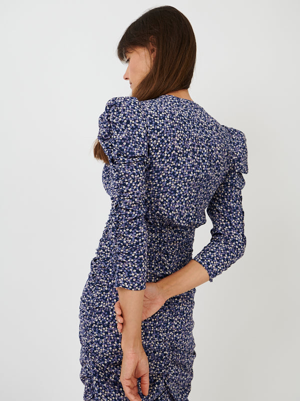 Isabel Marant Celina Dress in Blue