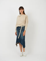 Isabel Marant Delicia Belt in Chalk