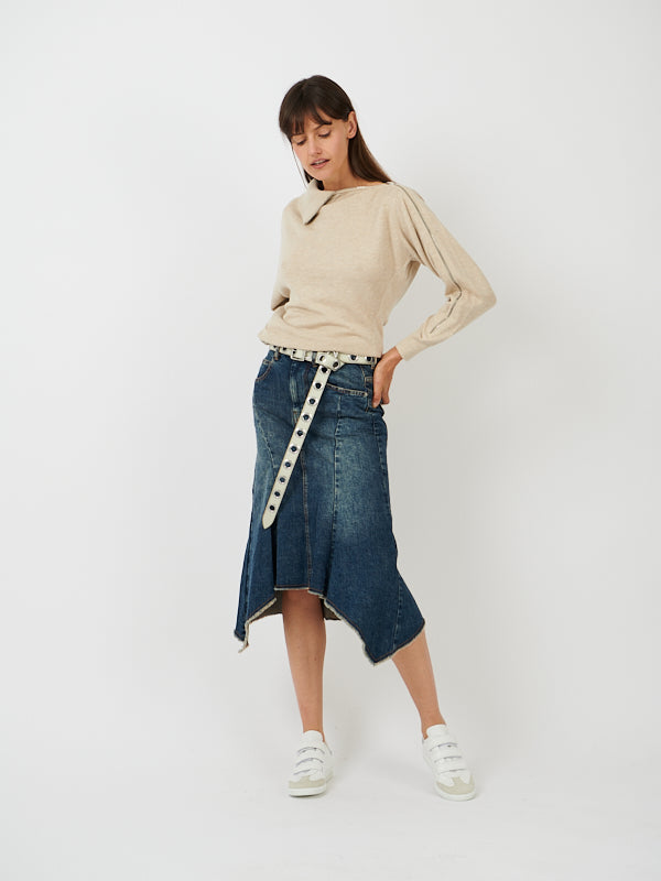 Isabel Marant | Nyda Skirt in Blue