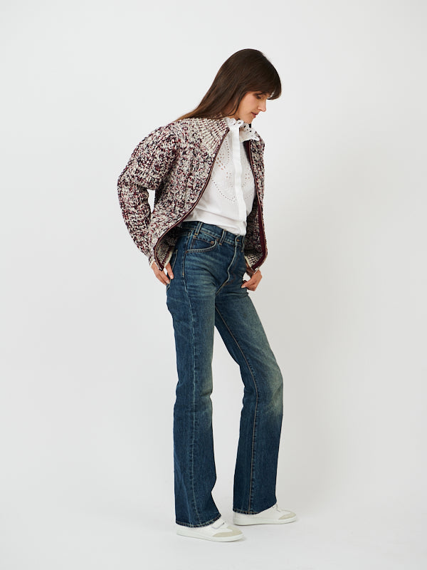 Isabel Marant | Romane Cardigan in Burgundy