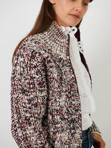 Isabel Marant | Romane Cardigan in Burgundy