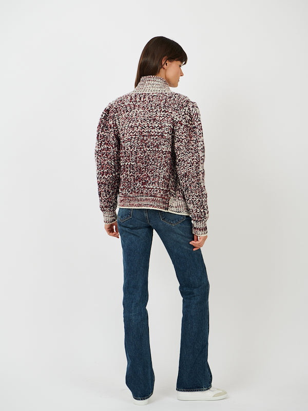 Isabel Marant | Romane Cardigan in Burgundy