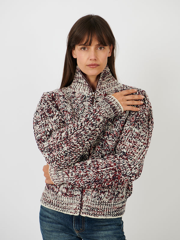Isabel Marant | Romane Cardigan in Burgundy