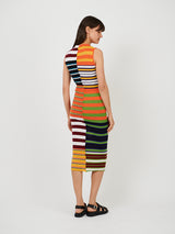 Marni | Sleeveless Midi Dress in Multicolour