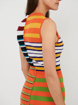 Marni | Sleeveless Midi Dress in Multicolour