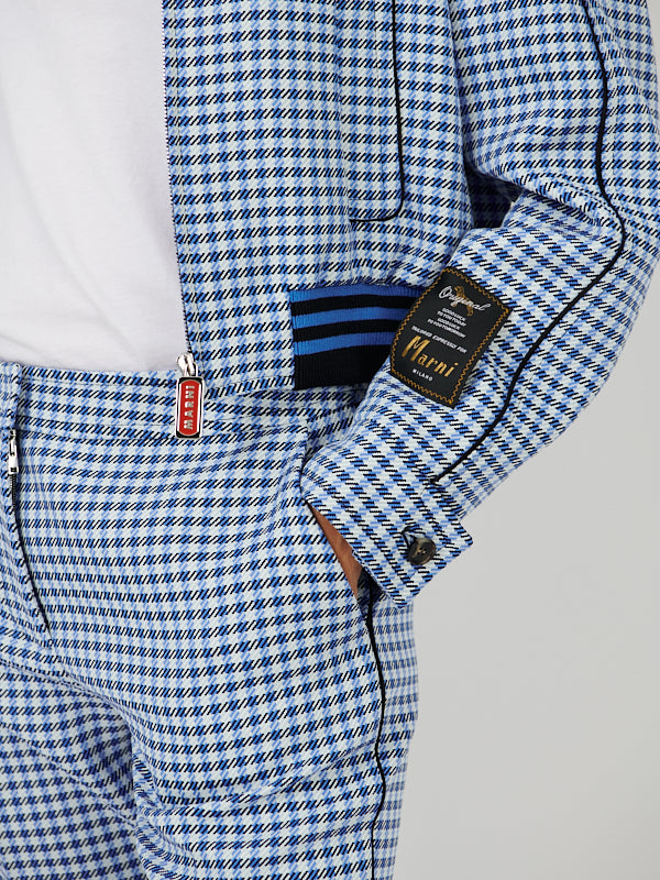 Marni | Trousers in Blue Check