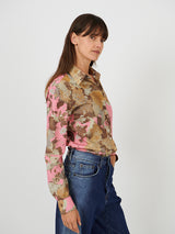 Dries Van Noten Clavelly Shirt in Pink