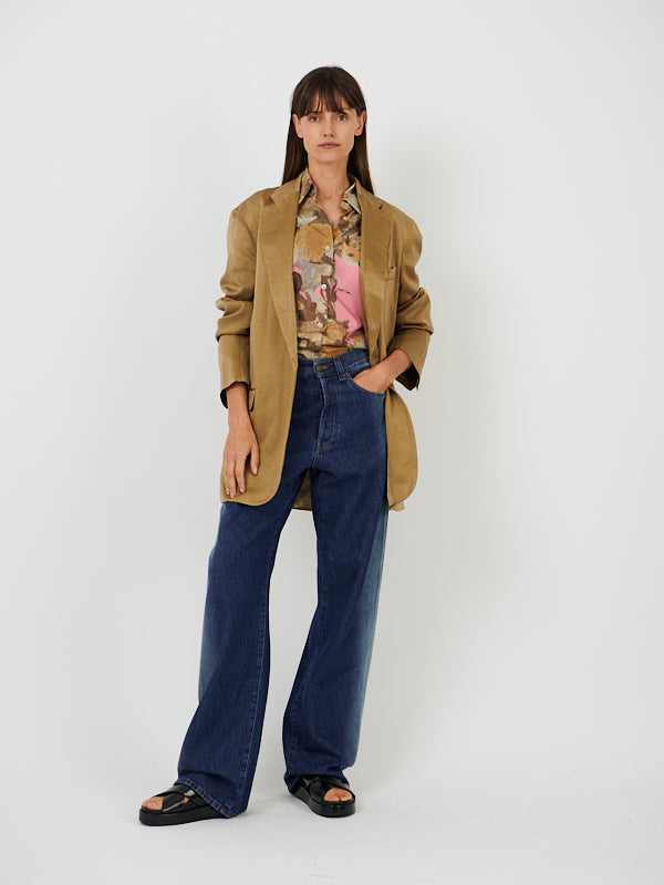 Dries Van Noten Clavelly Shirt in Pink