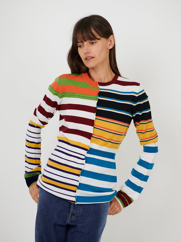 Marni Roundneck Sweater in Multicolour