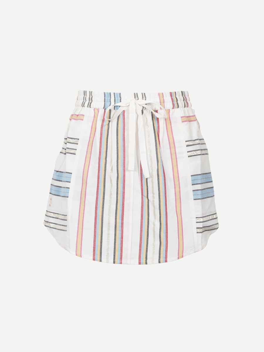 Ilio Nema Abas Skirt in Byron Stripe
