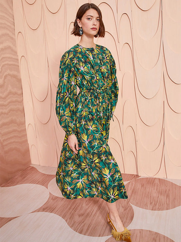 Ulla Johnson Adalie Dress in Tigerlily