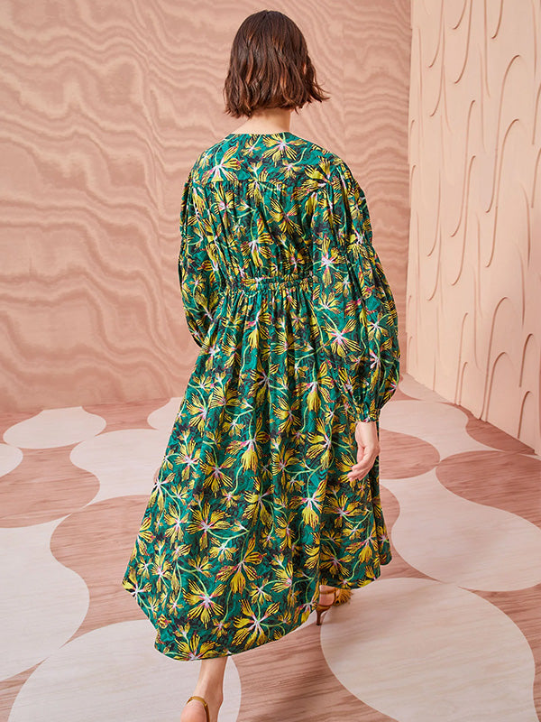 Ulla Johnson Adalie Dress in Tigerlily