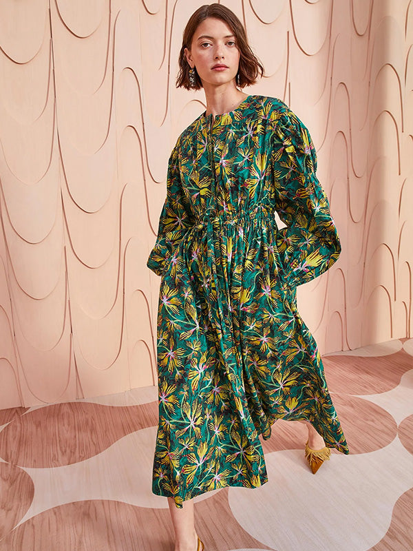 Ulla Johnson Adalie Dress in Tigerlily