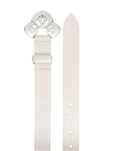 Isabel Marant Adaria Belt in Chalk/Silver