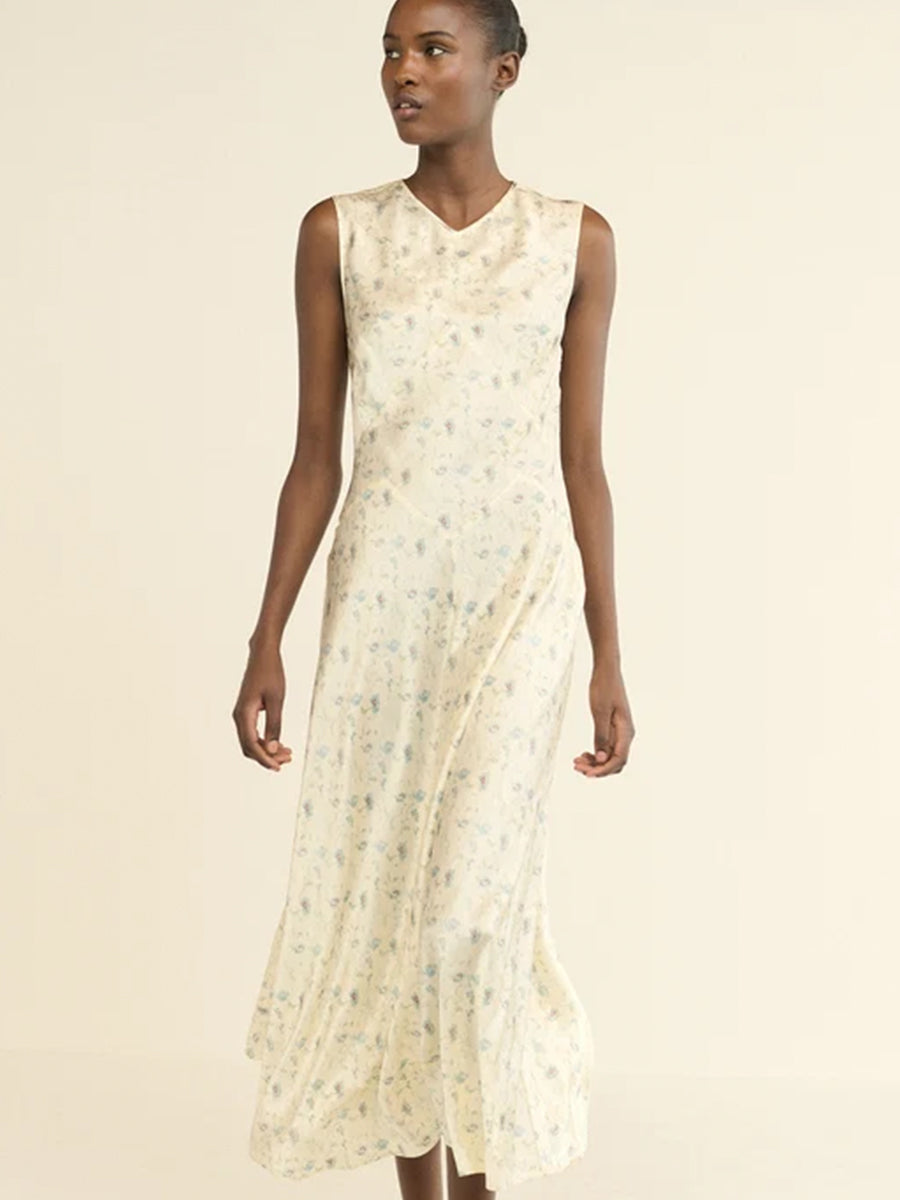 Adelana Dress in Camellia Bloom