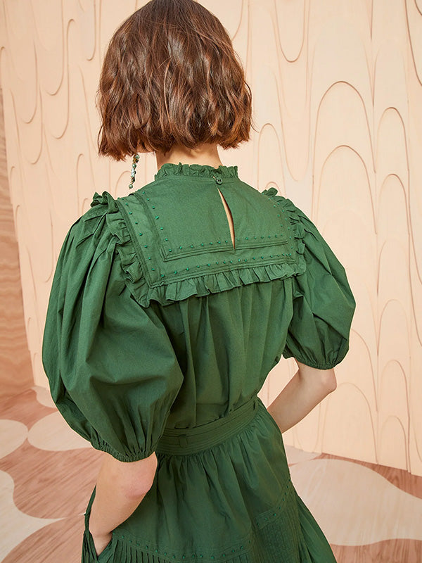 Ulla Johnson Adeline Top in Juniper