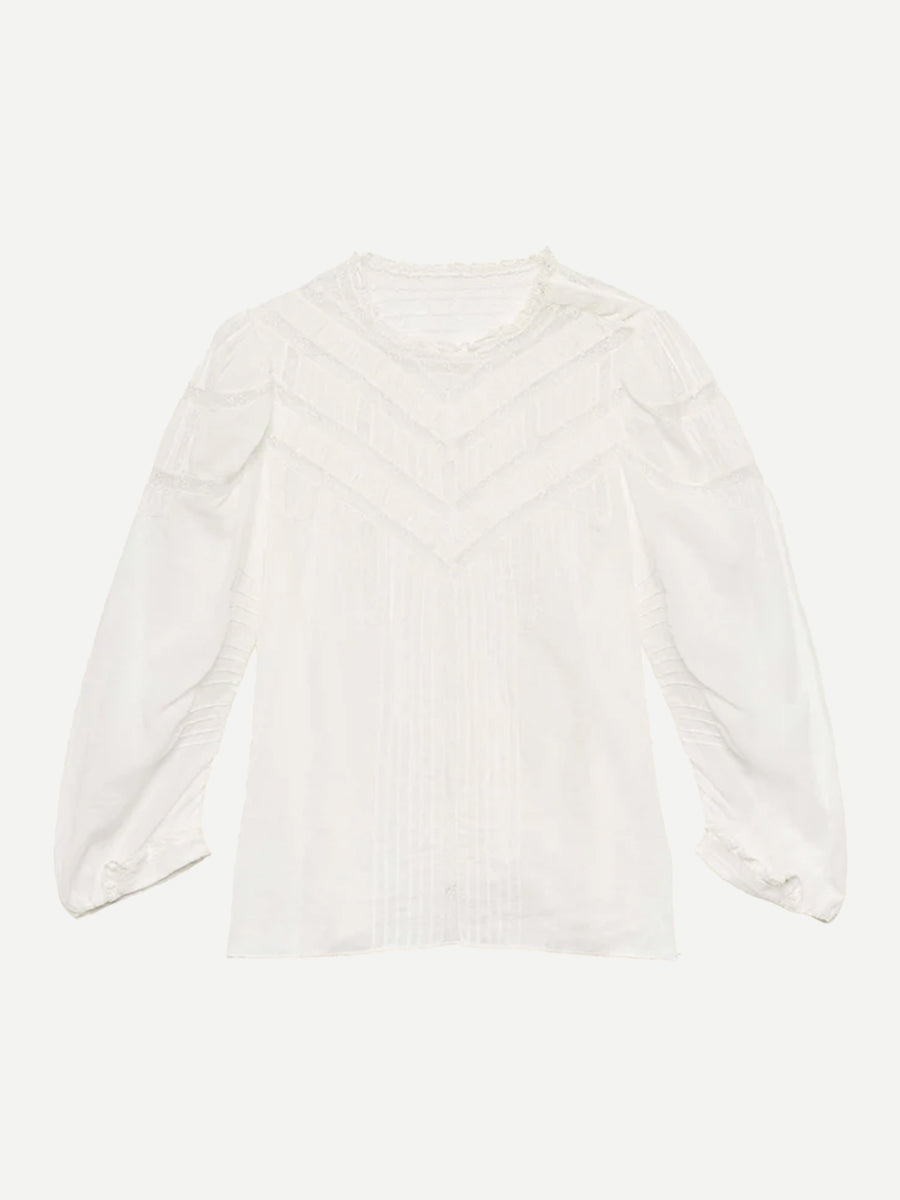 Doen Adelphine Top in Salt