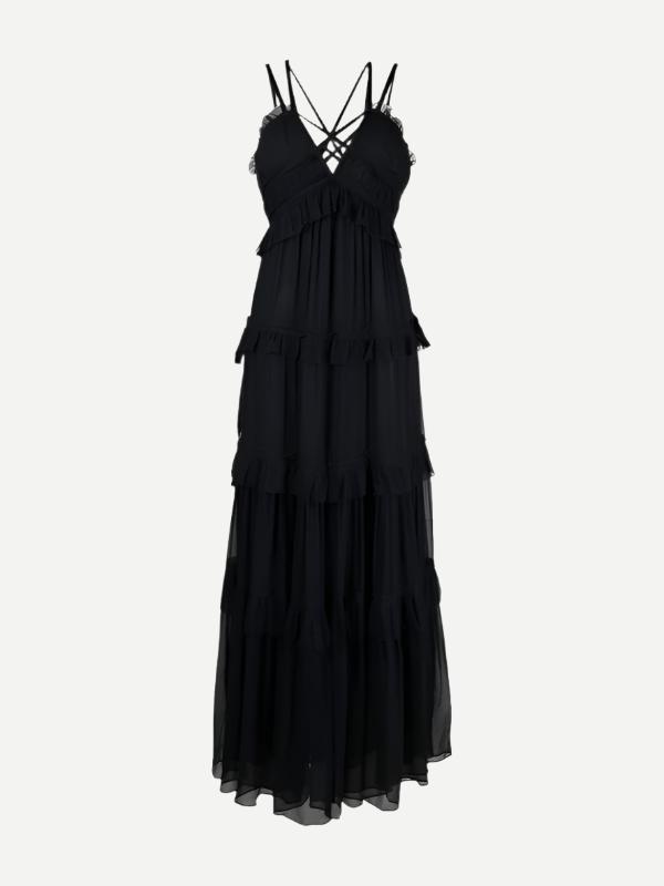 Ulla Johnson Agathe Gown in Midnight