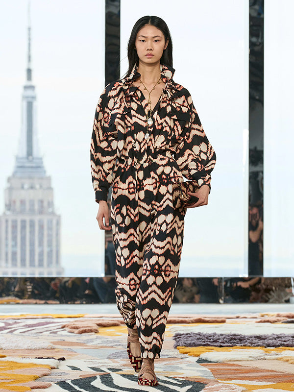 Ulla Johnson Aida Jumpsuit in Obsidian