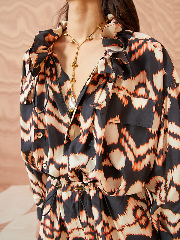 Ulla Johnson Aida Jumpsuit in Obsidian