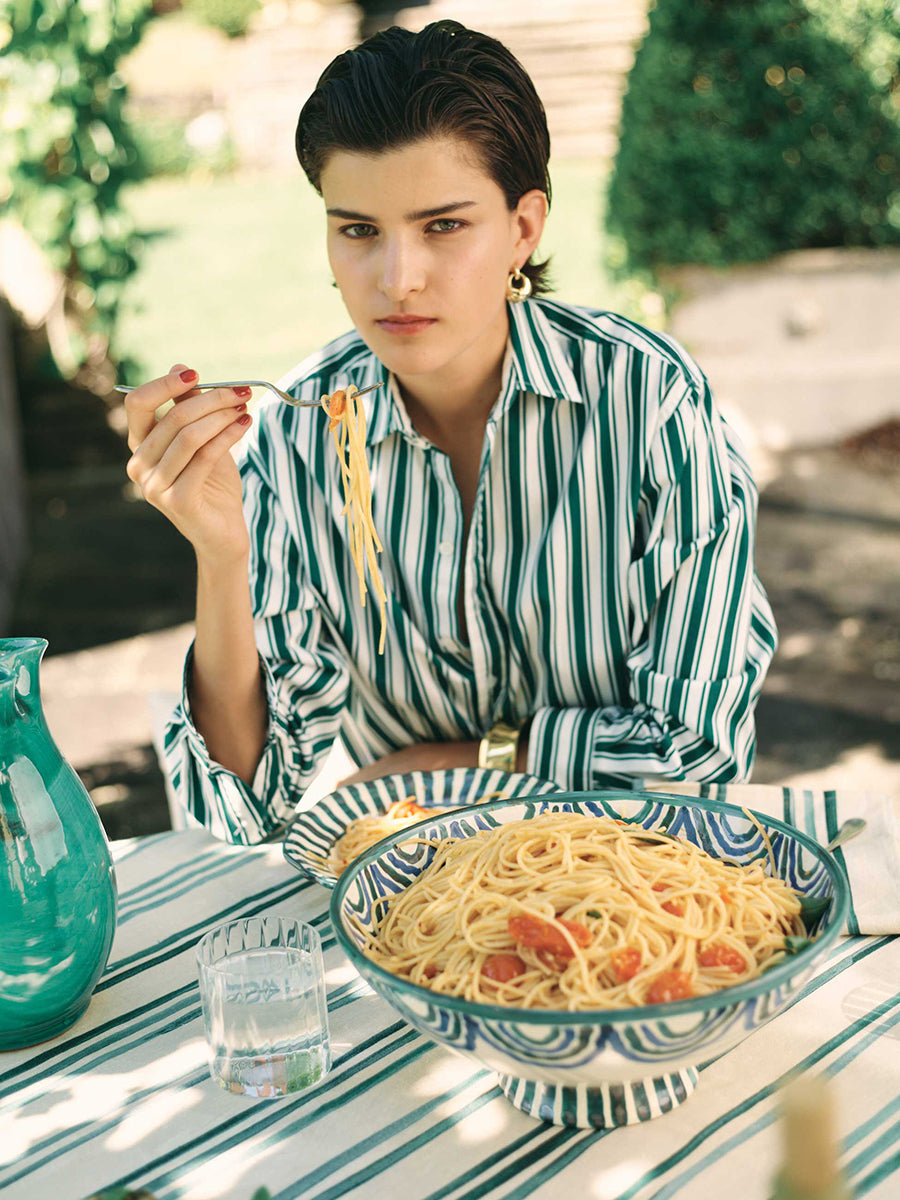 Alberto Ceramic Serving Bowl