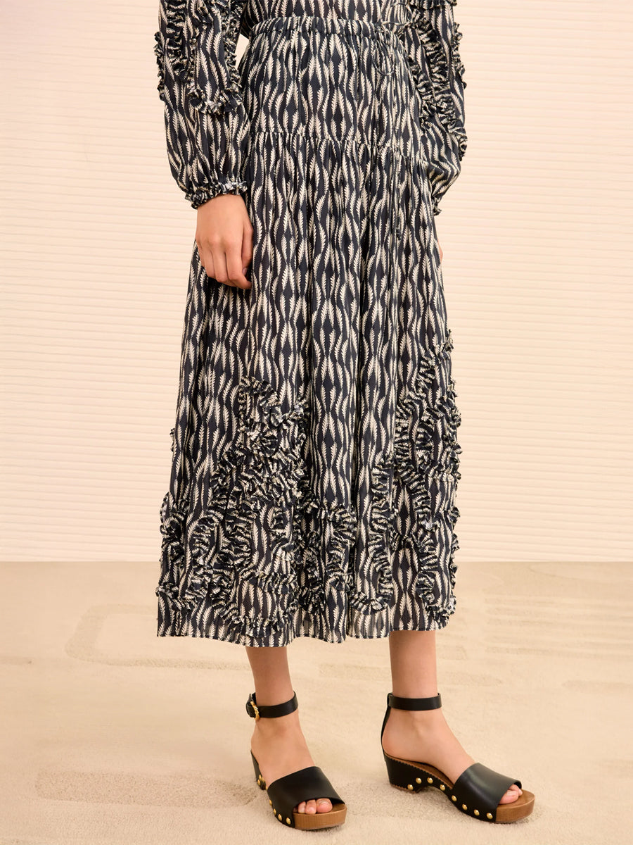 Alexandra Skirt in Graphite