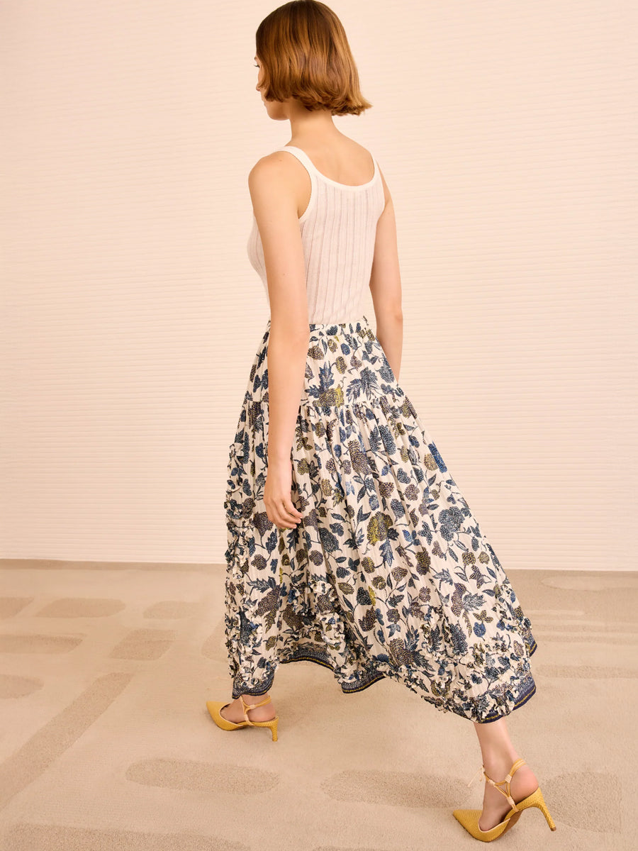 Alexandra Skirt in Porcelain