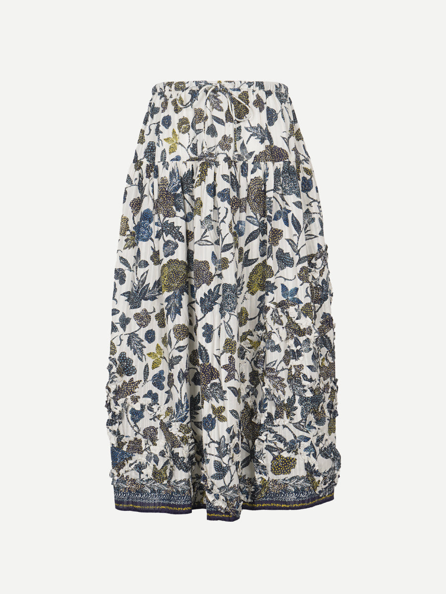 Ulla Johnson Alexandra Skirt in Porcelain