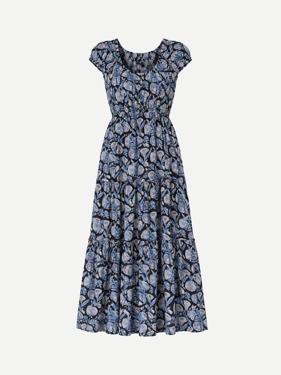 Ulla Johnson Alexi Midi Dress in Zinnia