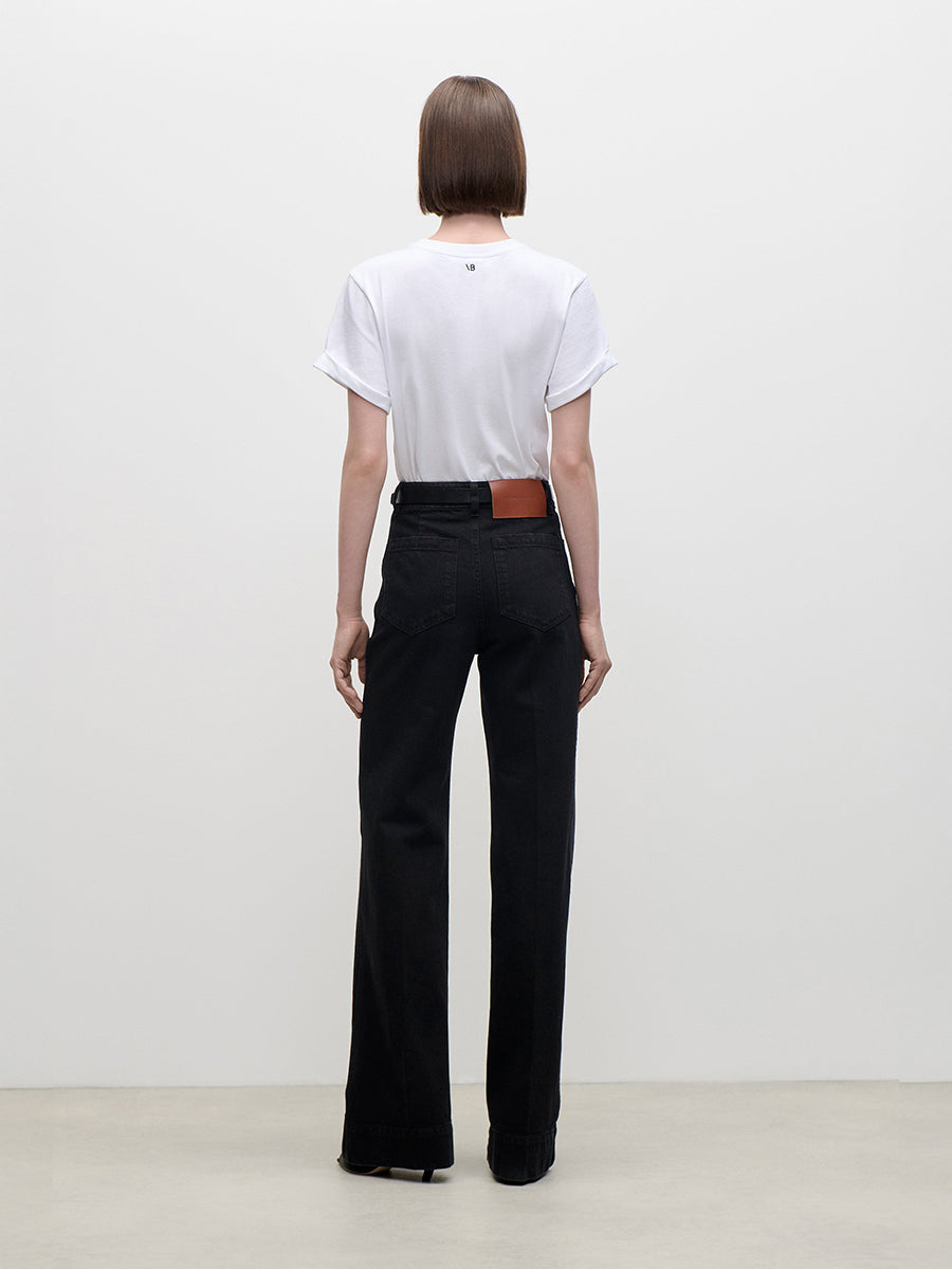 Alina Stretch Jean in Washed Black