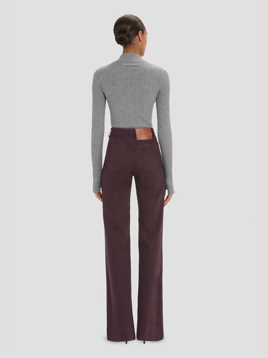 Victoria Beckham Alina Short Jean in Acai