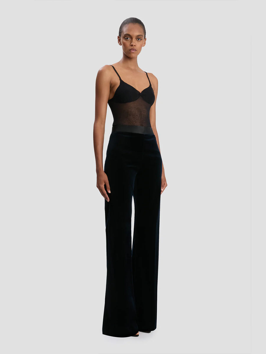 Tailored Alina Trouser in Midnight