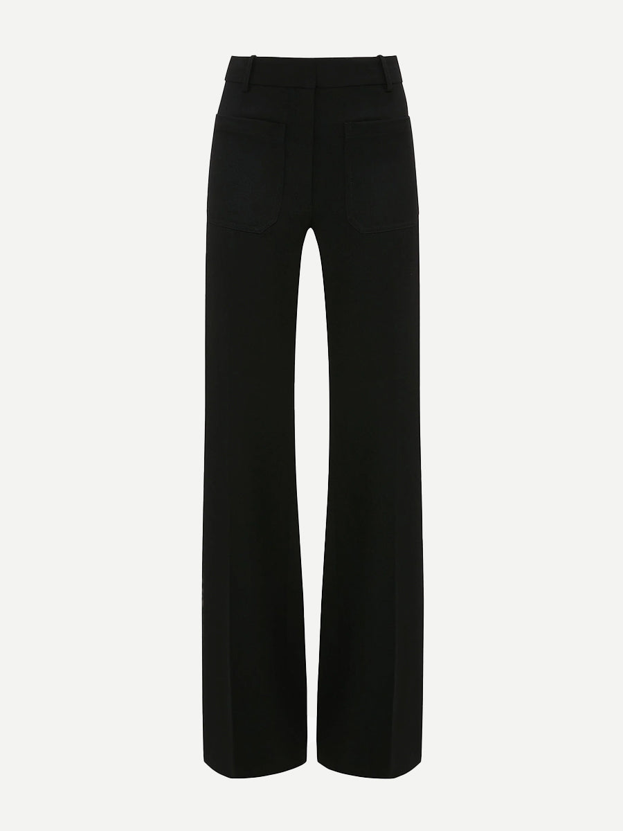 Victoria Beckham Alina Trouser in Black