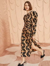 Ulla Johnson Amalie Dress in Onyx