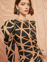 Ulla Johnson Amalie Dress in Onyx