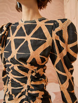 Ulla Johnson Amalie Dress in Onyx