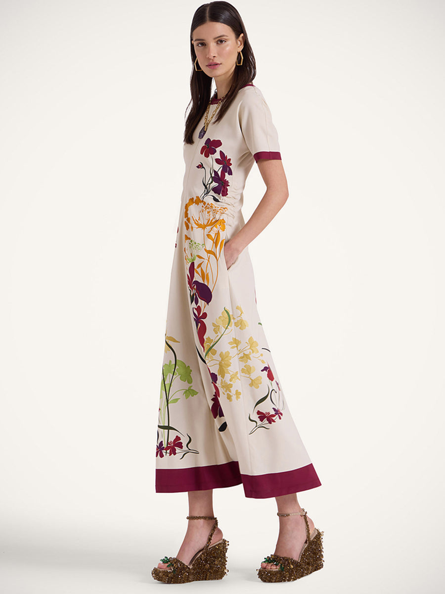 La DoubleJ Angelica Dress in Corsage Placee