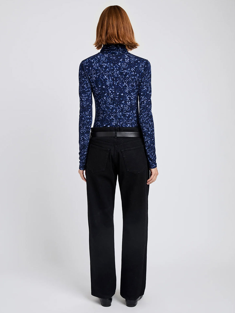 Audrey Top in Navy/Slate