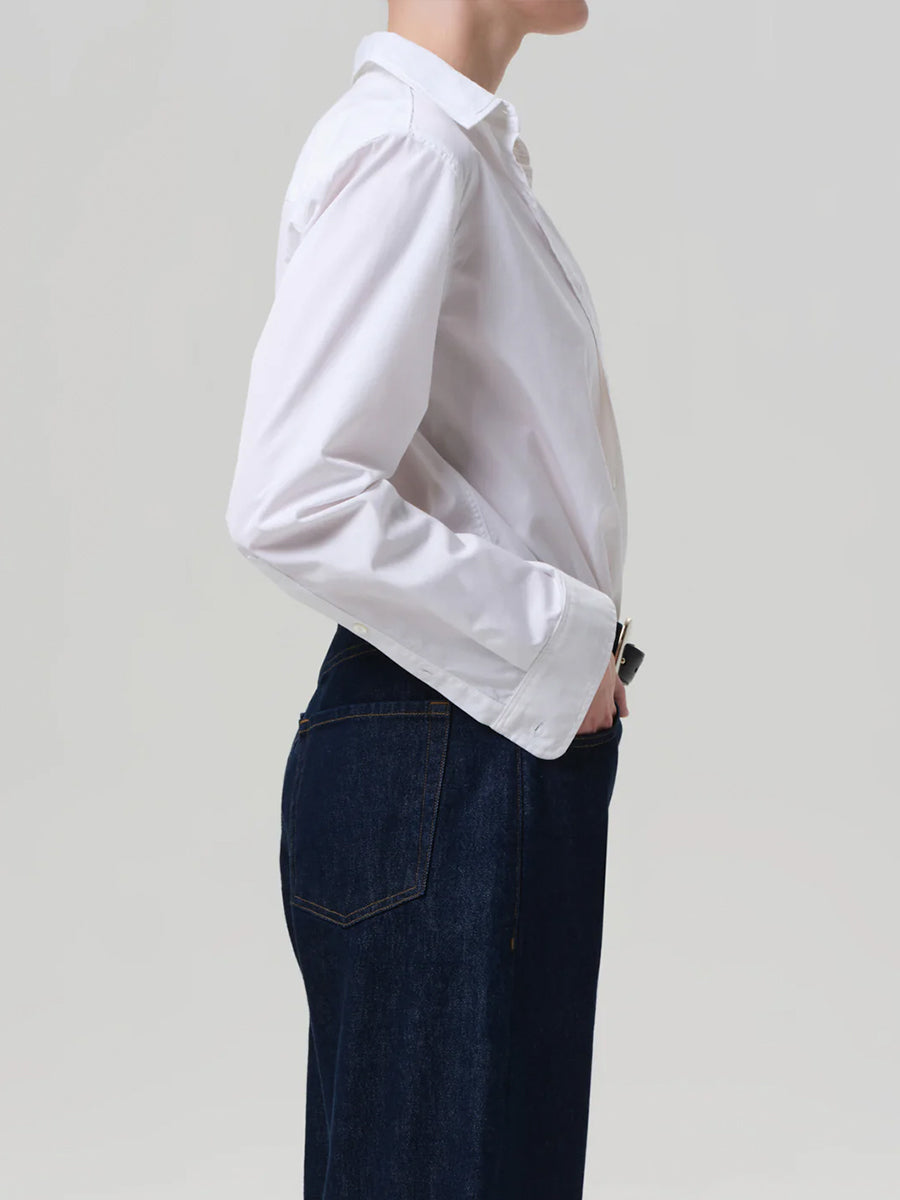 Citizens of Humanity Avni Slim Shirt in White