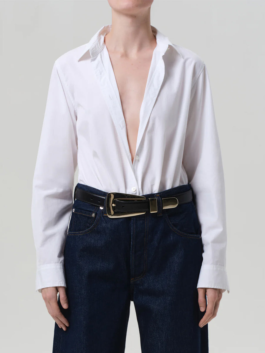 Citizens of Humanity Avni Slim Shirt in White